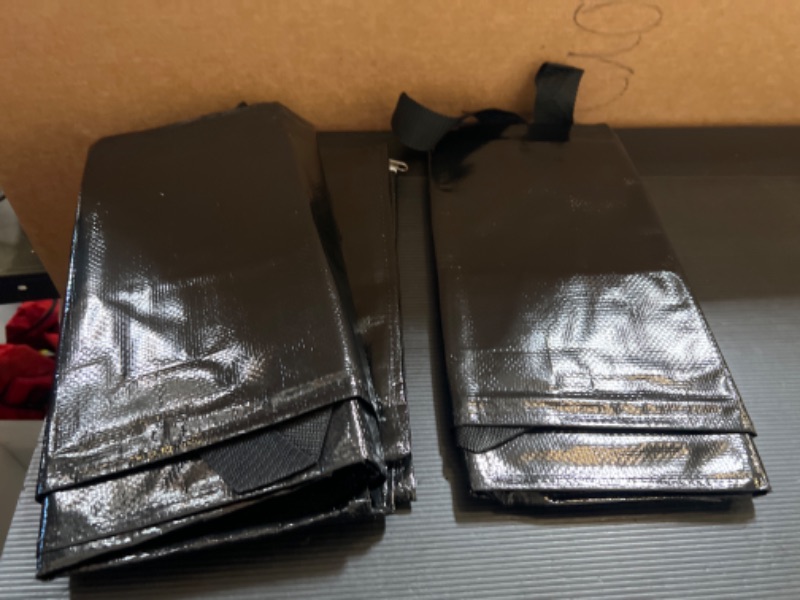 Photo 1 of 2  Large Moving Bags, BLACK 