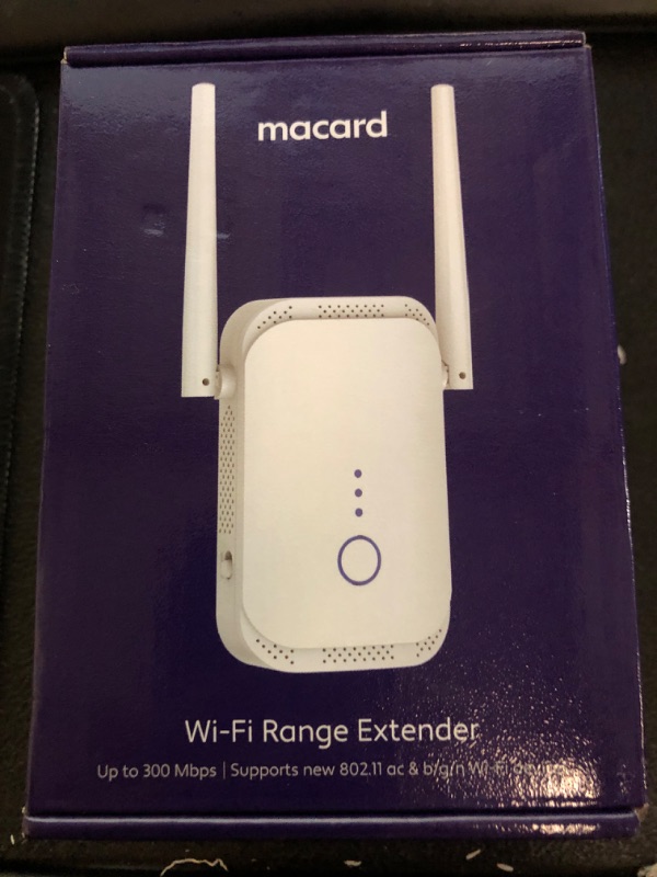 Photo 1 of Macard WiFi Range Extender 300Mbps Fast Speed WiFi Booster