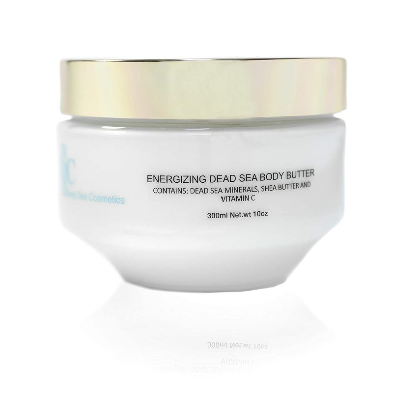 Photo 1 of Energizing Dead Sea Body Butter Rich In Dead Sea Minerals Shea Butter & Herbal Extracts Green Tea & Cucumber New
