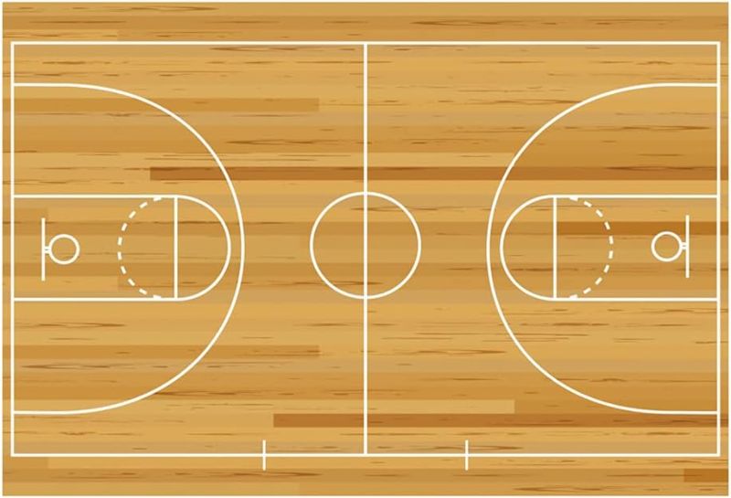 Photo 1 of Basketball Backdrop Overlooking Basketball Court Sports Stadium Match Club Photography Background Happy Birthday Themed Party Sportsman Kid Man Artistic Portrait Photo Studio Props