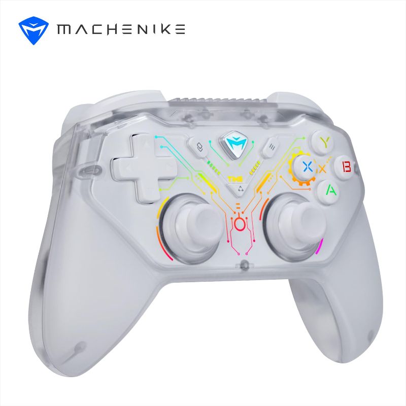 Photo 1 of Machenike G3S Wireless Gaming Controller for Windows PC,Switch,Android,LED Backlight Dual Vibration Motors, Dual Connection Modes,Plug and Play PC Controller