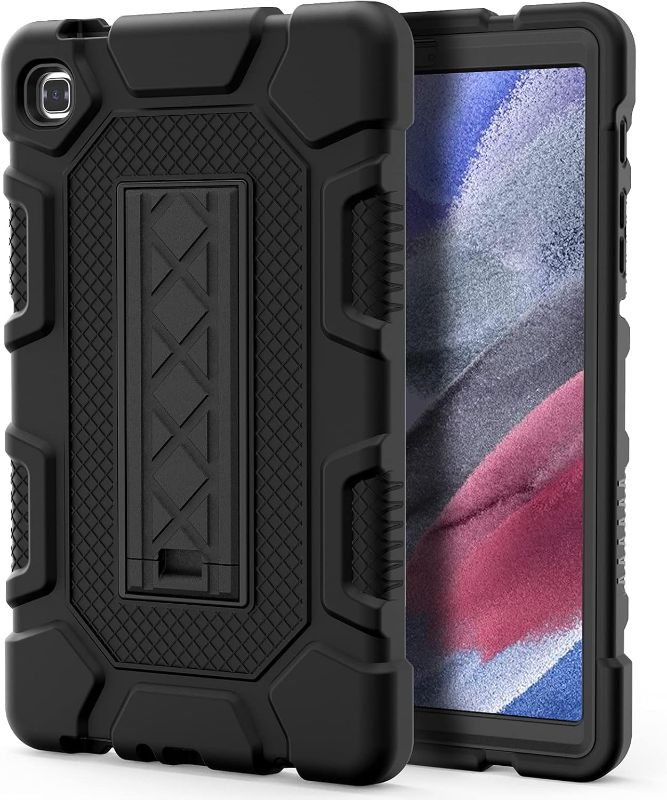 Photo 1 of Azzsy Case for Samsung Galaxy Tab A7 Lite 8.7 Inch 2021 (SM-T220/T225), Slim Heavy Duty Shockproof Rugged High Impact Protective Case,Black