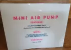 Photo 2 of NIB Vivitar 9" Hard Plastic Pink Balloon Dog Mini Air Pump