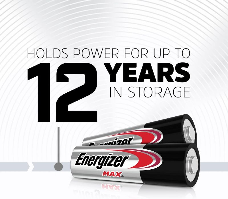 Photo 3 of Energizer AA Batteries, Max Double A Battery Alkaline, 24 Count