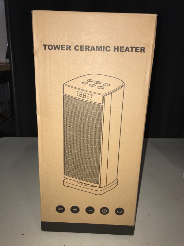 Photo 4 of iDOO Space Heaters for Indoor Use, Portable Heater for Office, Small Bedroom & large Room, Electric Tower Heating with Remote, Ceramic Fast Heat - Calentones Eléctricos para Cuarto - christmas gifts