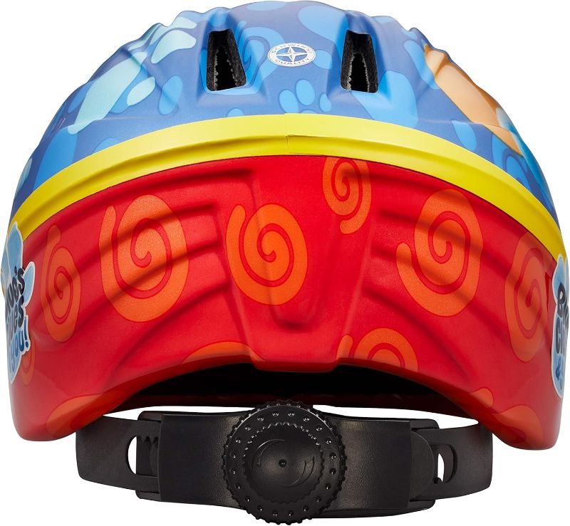 Photo 3 of Nickelodeon Kids Paw Patrol and Blue's Clues & You Bike Toddler Helmet, Girls and Boys, Easy Adjust Dial Fit, Multi-Sport Helmet