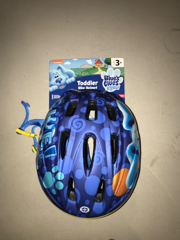 Photo 5 of Nickelodeon Kids Paw Patrol and Blue's Clues & You Bike Toddler Helmet, Girls and Boys, Easy Adjust Dial Fit, Multi-Sport Helmet