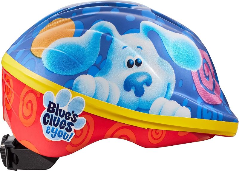 Photo 2 of Nickelodeon Kids Paw Patrol and Blue's Clues & You Bike Toddler Helmet, Girls and Boys, Easy Adjust Dial Fit, Multi-Sport Helmet