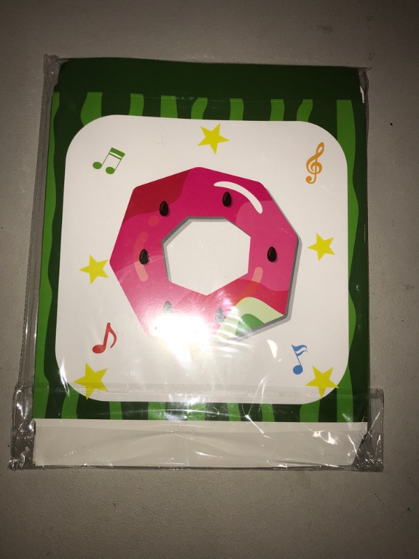 Photo 3 of Cartoon Melon 2nd Birthday Balloon Boxes Party Supplies Decorations, 3pcs Watermelon One In A Melon Theme Party Gift Boxes Blocks Decor with TWO Cake Smash Backdrop