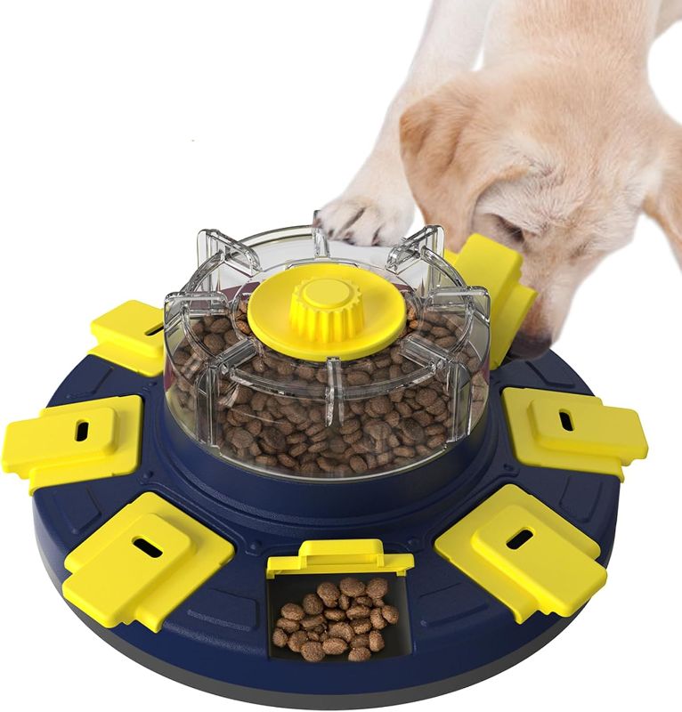 Photo 1 of Dog Puzzle Toys,Slow Feeder-Dog Food Treat Feeding Toys,Dispensing Interactive Dog Toys for Small/Medium/Large Dogs-Dog Boredom Toy, Dog Entertainment Toys for IQ Training