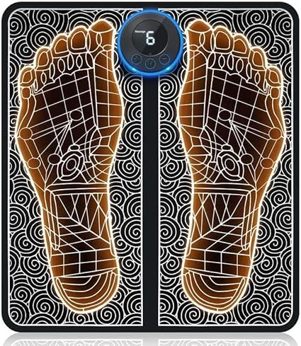 Photo 1 of Foot Massager with EMS Electric Stimulation - Folding Portable Mat for Blood Circulation & Relaxation