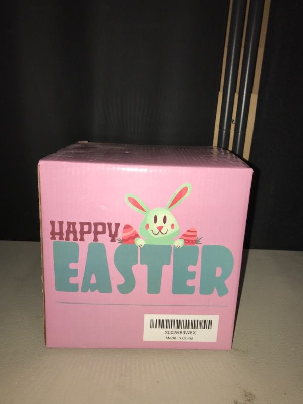 Photo 1 of Gemmy Airblown Inflatable Easter Egg, 5.5 ft Tall, Pink