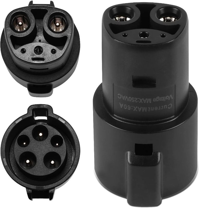 Photo 1 of DNA MOTORING TCR-001 J1772 to Tesla Charging Adapter Maximize EV Charging Options Compatible with Tesla Model 3, Y, S, X for Level 1 Level 2 Charging Stations SAE J1772 Charger