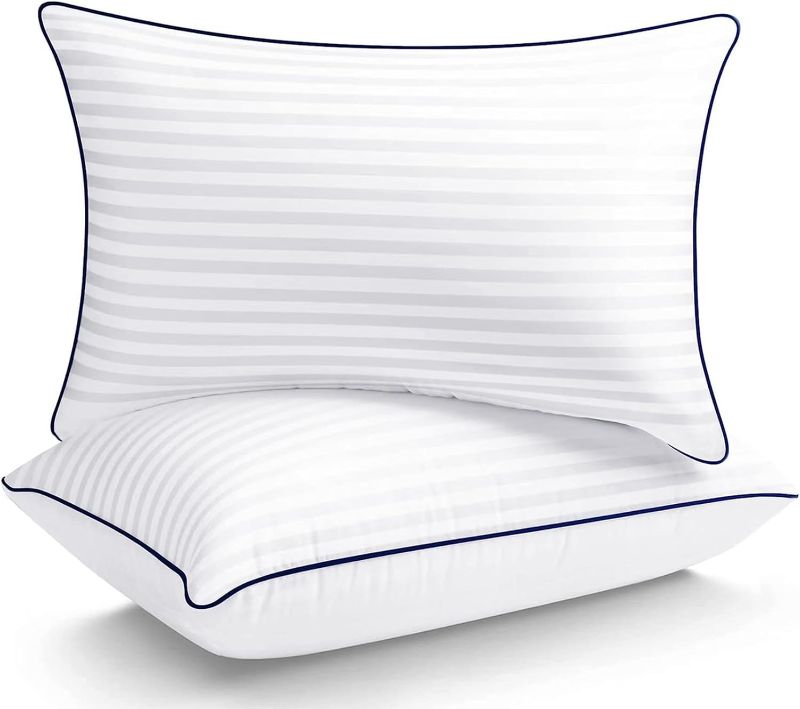 Photo 1 of Hotel Pillows for Sleeping Standard Size Set of 2, Soft Down Alternative Pillow for Side, Back or Stomach Sleeper