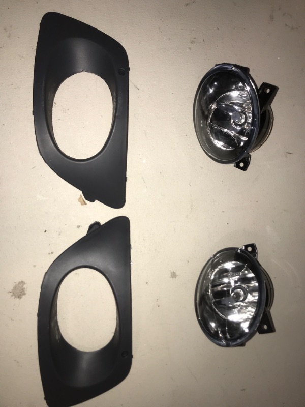 Photo 2 of 2014 2015 2016 2017 2018 Compatible With Mercedes Benz Sprinter 2500 3500 Front Bumper Fog Light Lamp With Cover Left Driver Right Passenger Set