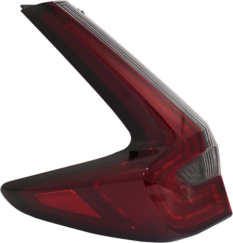 Photo 1 of Evan Fischer Driver Side, Outer Tail Light Compatible with 2020-2022 Honda CR-V LED, With bulb(s), Clear & Red Lens - HO2804122