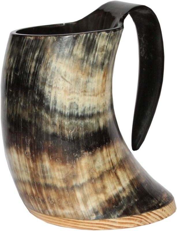 Photo 1 of Sun & Moon Game or Thrones and Viking Cup Drinking Horn Tankard Authentic Medieval Inspired Drinking Mug