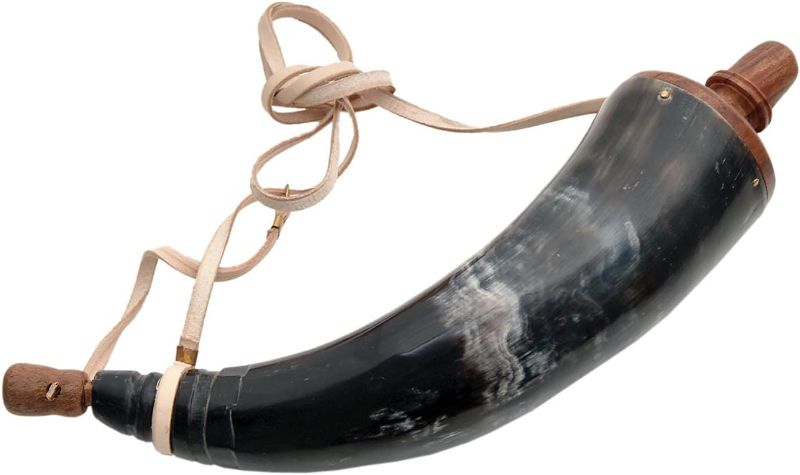 Photo 1 of SZCO SUPPLIES 230956 Powder Horn, Black