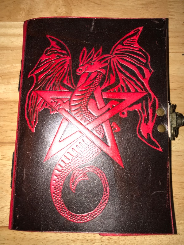 Photo 2 of Red Dragon Pentagram Journal