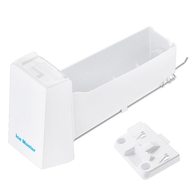 Photo 1 of Upgraded DA97-14474C Refrigerator Ice Bucket Compatible with Samsung Ice Maker Replacement DA97-14474A Samsung Ice Bucket Ice Maker Tray Parts RF28HMEDBSR, RF263BEAESR, RF265BEAESR,RF25HMEDBSR Ice Bin