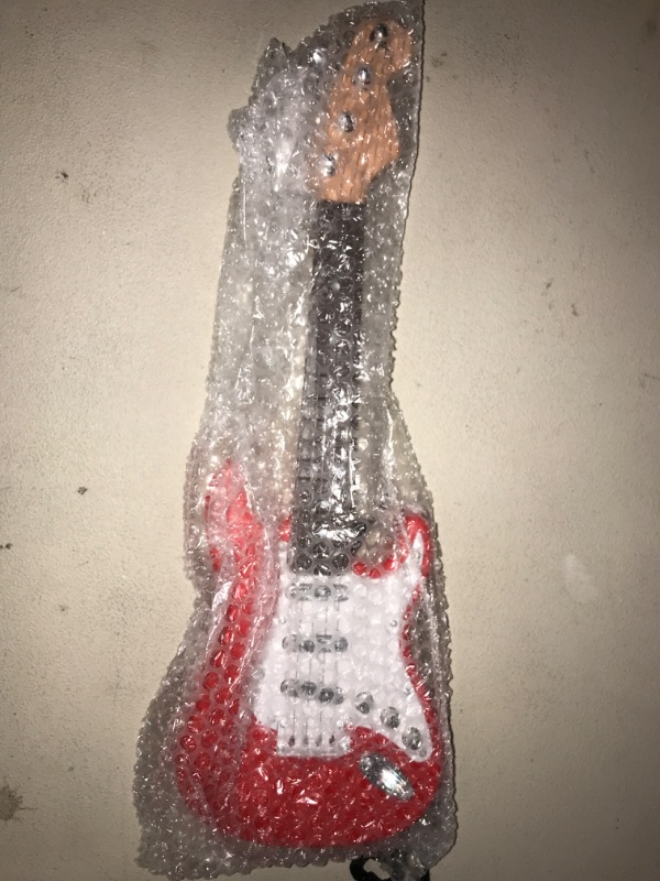 Photo 1 of 16 Inch Guitar Toy for Kids, 4 Strings Electric Guitar Musical Instruments for Children,Multifunctional Portable Electronic Instrument