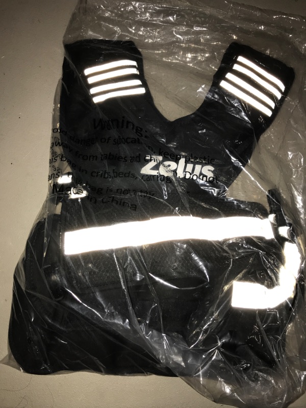 Photo 1 of ZELUS Weighted Vest for Men and Women | 4-10lb/11-20lb/20-32lb Vest with 6 Ironsand Weights for Home Workouts | Adjustable Body Weight Vest Exercise Set for Cardio and Strength Training