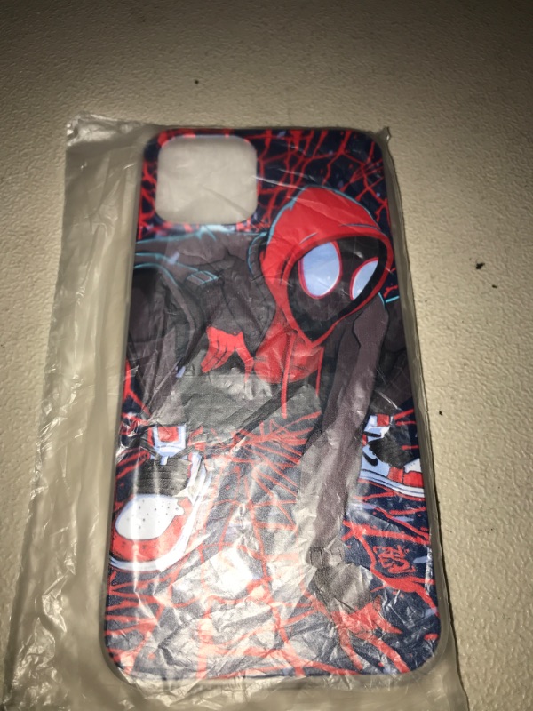 Photo 2 of Phone Case Miles Compatible with iPhone 13 Pro Hoodie Movies Super Red Heroes Silicone Morales Shockproof TPU Phone Cover