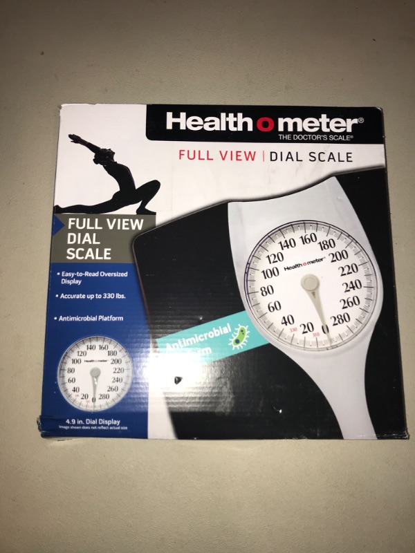 Photo 2 of Health O Meter Bathroom Scale Full View Large Oversize Dial 330LB