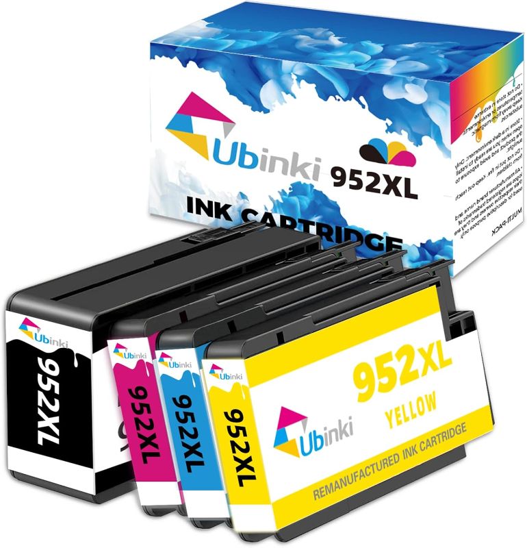 Photo 1 of Remanufactured Ink Cartridge Replacement for HP 952XL (Black and Tricolor)