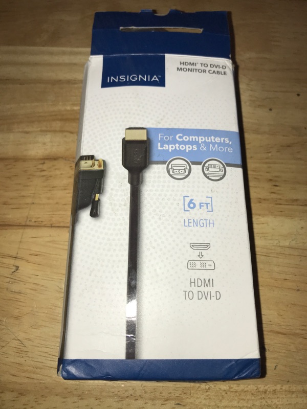 Photo 2 of Insignia - 6' Mini DisplayPort-to-HDMI Cable - Black