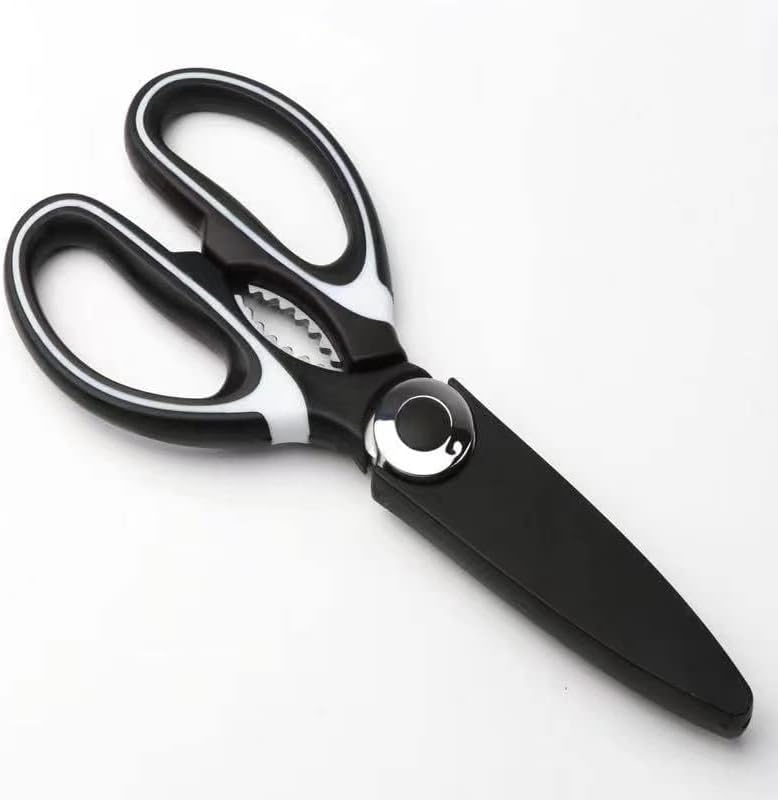 Photo 1 of Kitchen Scissors Stainless Steel Sharp Blades - Multipurpose Kitchen Scissors Heavy Duty for Meat, Chicken, Fish, Vegetables, and Herbs – Bottle Opener