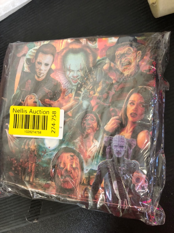 Photo 1 of 40Pack Horror Movie Party Supplies include 20 plates, 20 napkins for Horror Movie party decoration