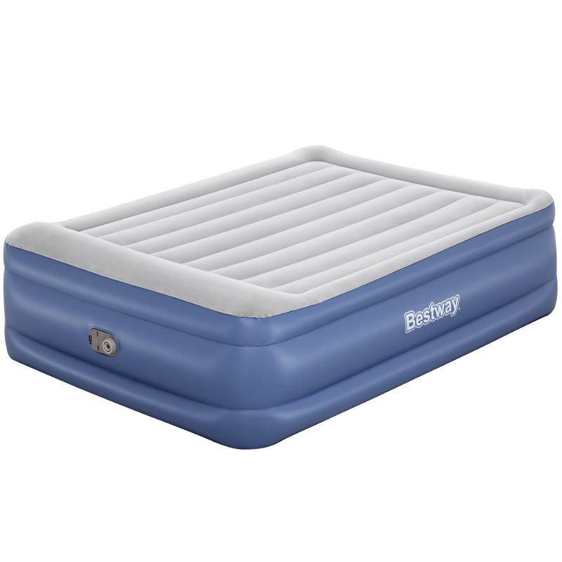Photo 1 of Bestway: Tritech Queen 24" Air Mattress - Built-in AC Pump, Auto Inflation & Deflation, Firm Comfort Level, Antimicrobial, 2 Person, Weight Capacity 661 lbs.
