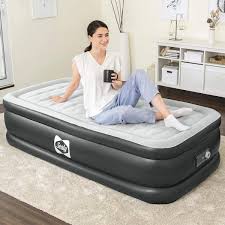 Photo 1 of Tritech 20 in. Inflatable Mattress Twin Airbed with Built-In Pump
