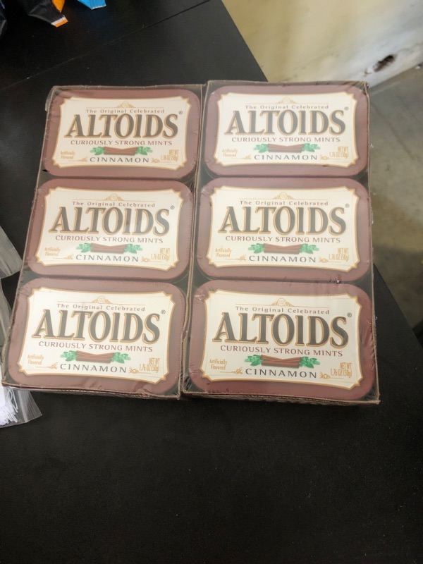 Photo 2 of ALTOIDS Cinnamon Mints, 1.76 oz. (Pack of 12)
