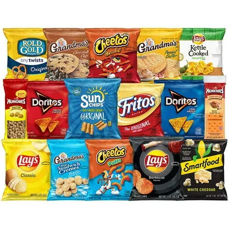 Photo 1 of Frito-Lay Ultimate Classic Snacks Package Variety Pack, 40 Count-------exp date 05/07/2024