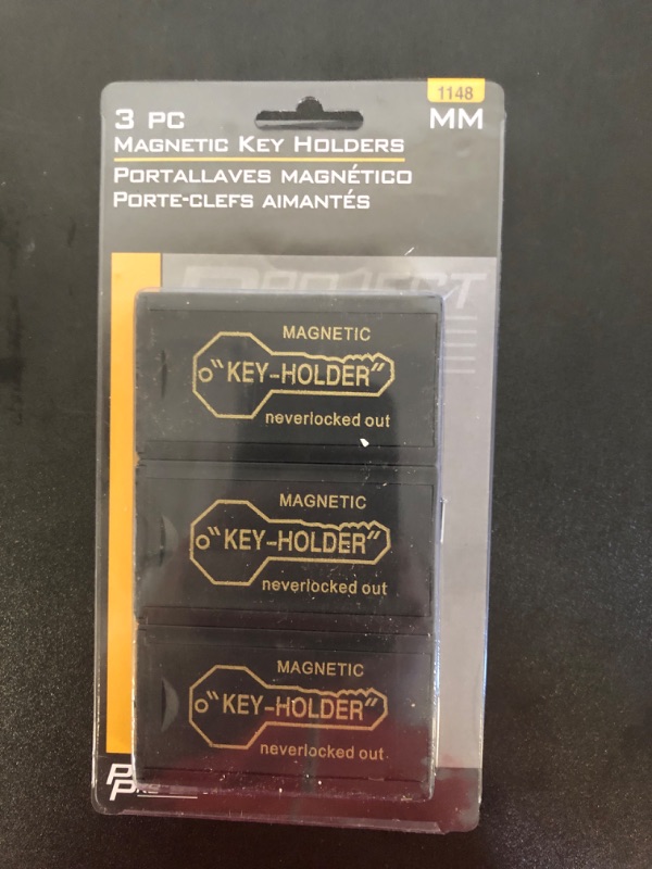 Photo 1 of Performance Tool 1148 Magnetic Key Holder- Allow temporary Storage of Keys to Vehicles, etc..Sticks to Metal Surfaces 3pc Magnetic Key Holder