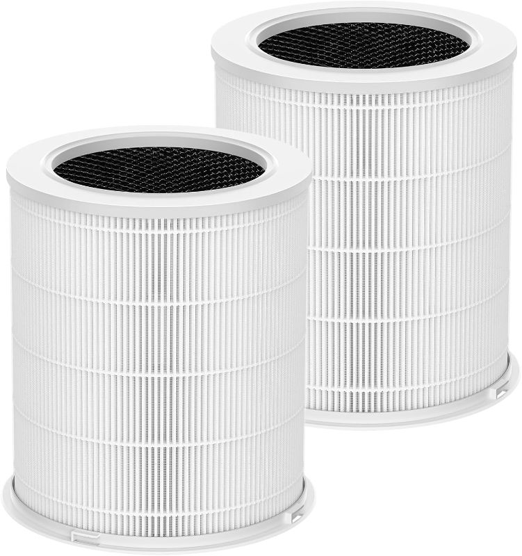 Photo 1 of AP401 AP402 AP403 Filter Replacement, Compatible with Dayette AP401 AP402 and JOWSET AP402 AP403 Air Purifier for Large Room up to 3000Ft², H13 True HEPA Filter, 4-Stage Filtration System, 2 Pack