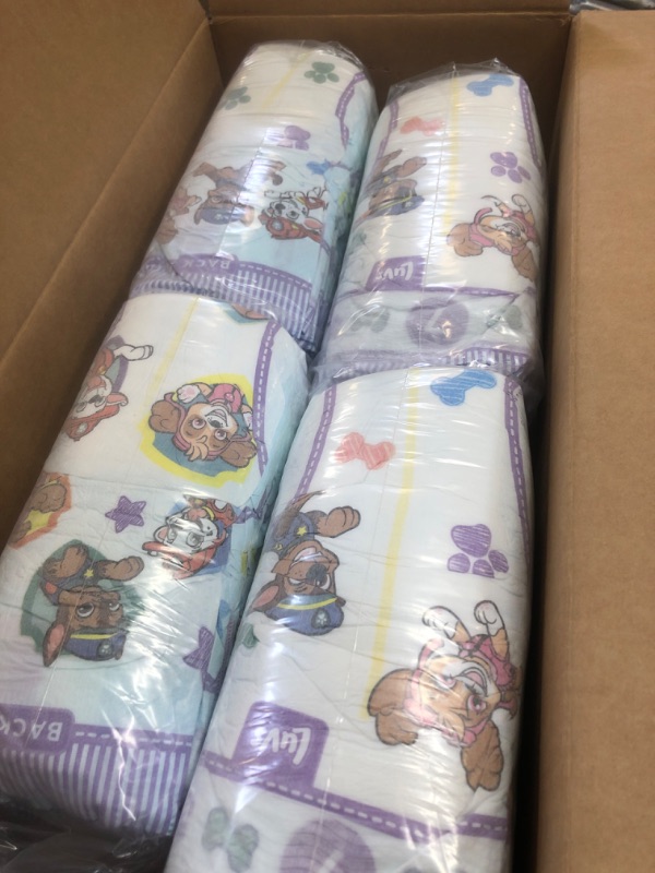 Photo 2 of 
Luvs Diapers - Size 7, 124 Count, Paw Patrol Disposable Baby Diapers