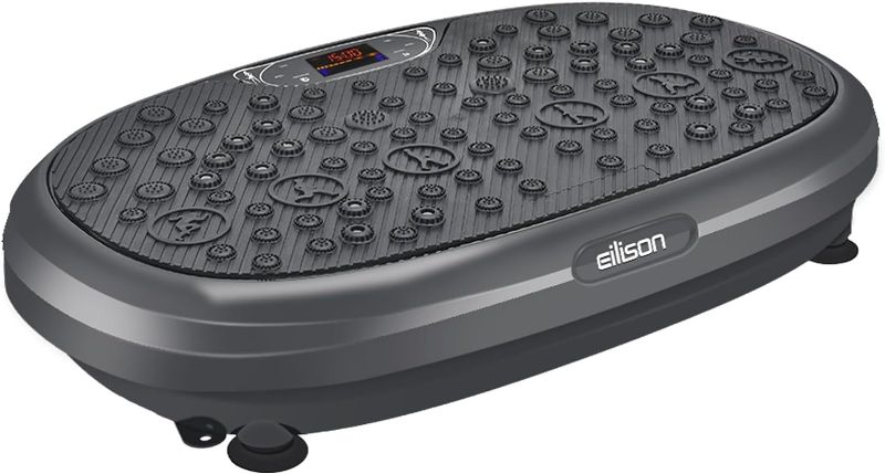 Photo 1 of EILISON FitMax 3D XL Vibration Plate Exercise Machine - Whole Body Workout Vibration Platform w/Loop Bands - Lymphatic Drainage Machine for Weight Loss, Shaping, Wellness, Recovery