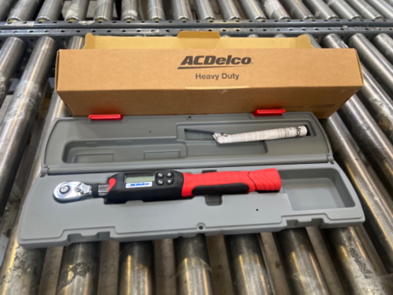 Photo 2 of ACDelco ARM601-3 3/8” (3.7 to 37 ft-lbs.) Digital Torque Wrench & NEIKO 30249A Impact Adapter and Reducer Set | 5 Piece | Standard SAE Socket Adapter Sizes, 1/4, 3/8, 1/2" Wrench + Set | 5 Piece