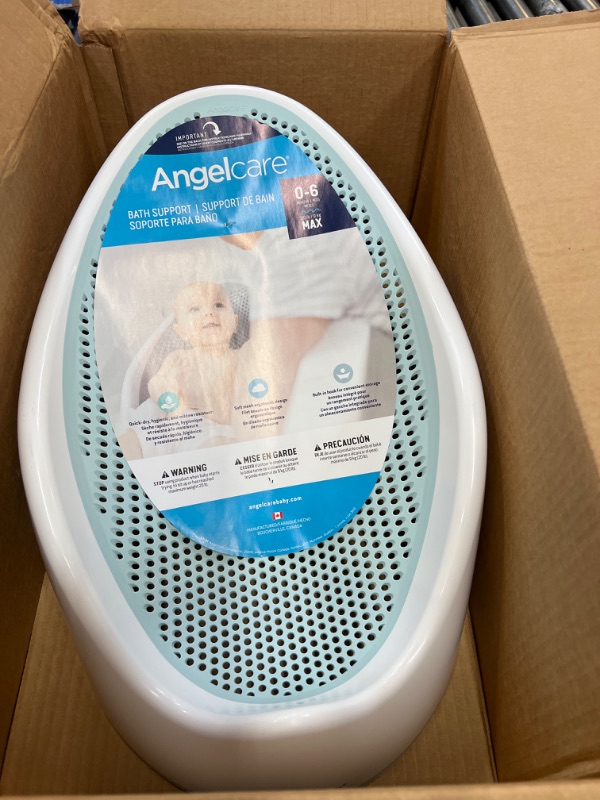 Photo 2 of Angelcare Baby Bath Support (Aqua) | Ideal for Babies Less than 6 Months Old