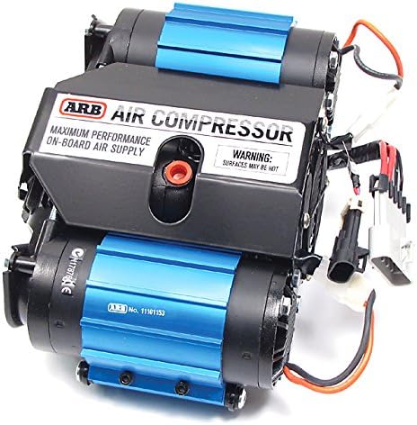 Photo 1 of ARB CKMTA12 '12V' On-Board Twin High Performance Air Compressor, Ideal for Air Lockers Locking Differentials, Tire Inflator, Air Horn, Air Tools and Pneumatic Tools. Blue and Black