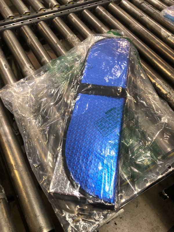 Photo 3 of Motor Trend Front Windshield Sun Shade - Accordion Folding Auto Sunshade for Car Truck SUV - Blocks UV Rays Sun Visor Protector - Keeps Your Vehicle Cool - 58 x 24 Inch (Blue)