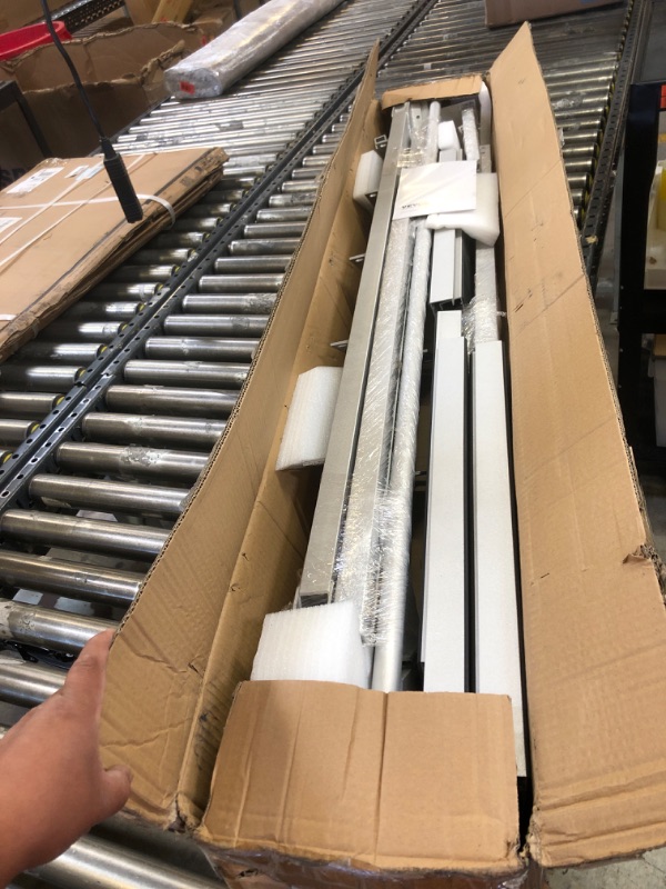 Photo 1 of VEVOR Dock Ladder 6 Steps, 500lbs Load Pool Steps, Adjustable Height Aluminum Dock Stairs, Pontoon Boat Ladder with Handrails & Widen Nonslip Rubber Pedals for Lake/Pool/Marine Boarding/RV/House Ladders 6 Step