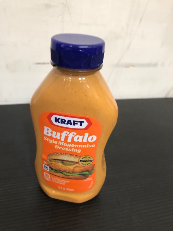 Photo 2 of EXP DATE 08/2024--Kraft Mayo with Buffalo, 12 fl oz Bottle