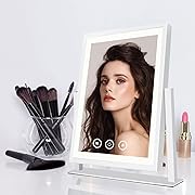 Photo 1 of aiinnew Vanity Mirror with Lights,Makeup Mirror with Smart Touch Control, Memory, Adjustable Warm White/Natural/Daylight, Birthday Wedding Gift
