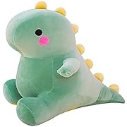 Photo 1 of Cute Dinosaur Plush Toys, Dinosaur Filled Animal Shaped Large Pillow Soft 3D Toys, Dinosaur Plush Dolls, Birthday Gifts for Girls and Boys (Green/20in)