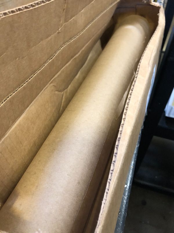 Photo 2 of IDL Packaging 48" x 180 feet (2160 inches) Brown Kraft Paper Roll, 30 lbs (Pack of 1) - Heavy Duty Paper for Packing, Moving, Shipping, Crafts - 100% Recyclable Natural Kraft Wrapping Paper Standard (30 lb paper weight) 48" width Pack of 1