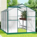 Photo 1 of Panel only need the frame--Polycarbonate Greenhouse,6'x 8' Heavy Duty 